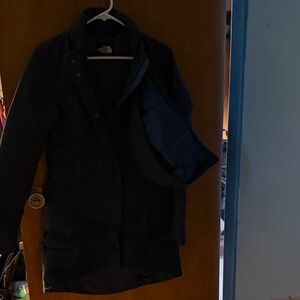 The North Face Women's Navy Blue Performance Winter Jacket
